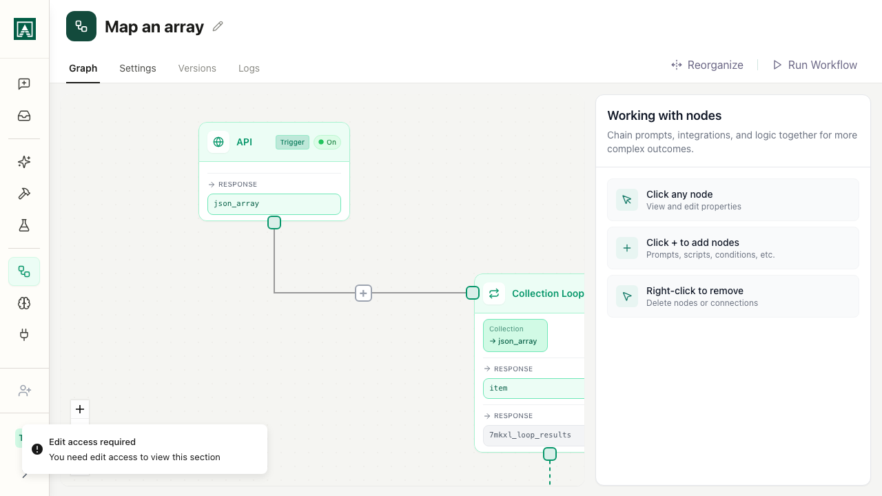 Workflow Settings Tab