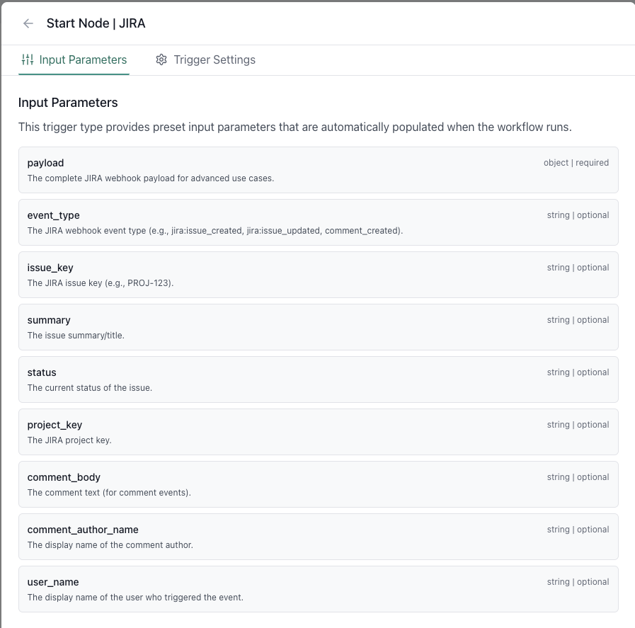JIRA workflow configuration